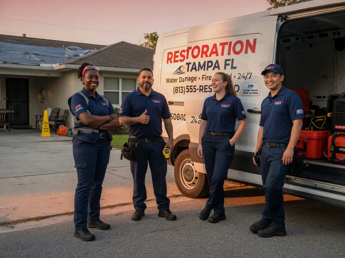 Water Damage Restoration company in Columbus, MS